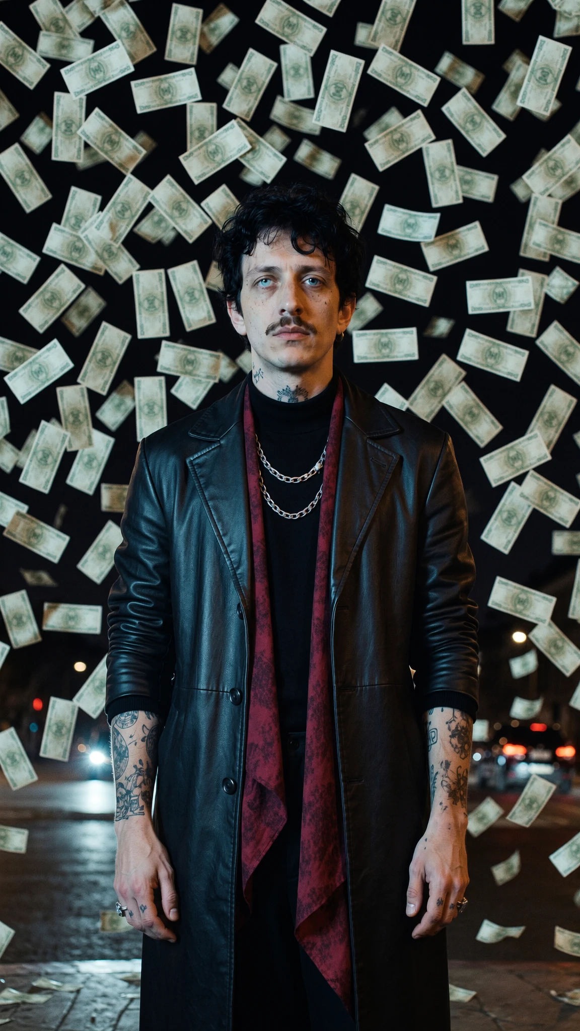 Lazare sous une pluie de billets